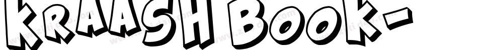 Kraash Book字体转换